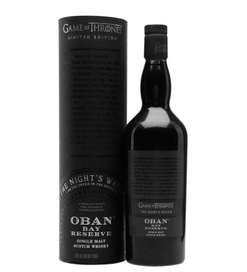 The Whisky Exchange Oban Bay Reserve Game of Thrones Night's Watch